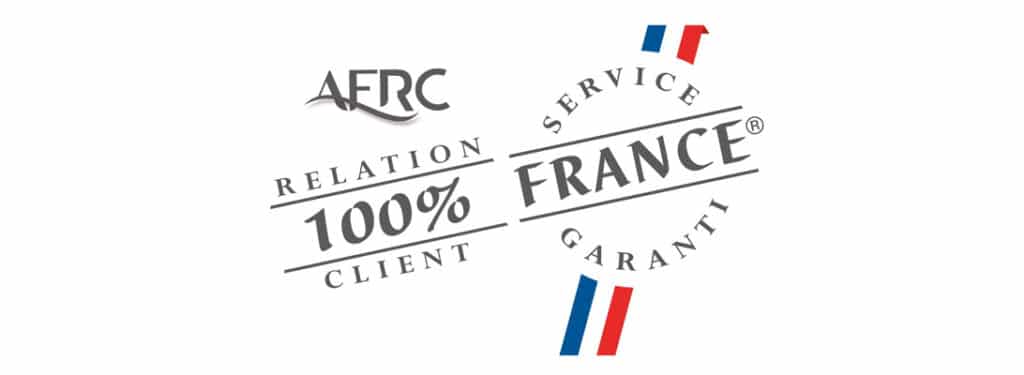 bandeau certification AFRC Relation client france